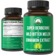 4-In-1 Glucovantage Super Berberine + Wild Bitter Melon + Chromium + Cinnulin (Cinnamon Extract) Hot on Sale