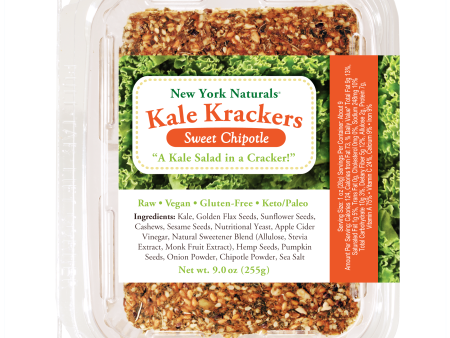 Kale Krackers – Sweet Chipotle 9oz Hot on Sale