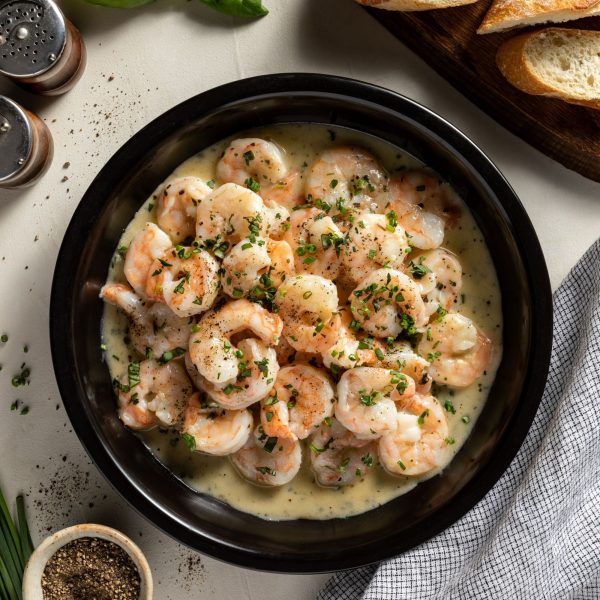 Garlic Herb Butter Shrimp For Cheap