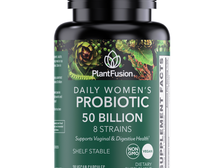 Vegan Women’s Probiotic 50 Billion CFU, 8 Strains For Sale