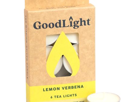 Lemon Verbena Tea Lights For Sale