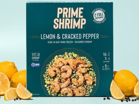 Lemon and Cracked Pepper Shrimp Fashion