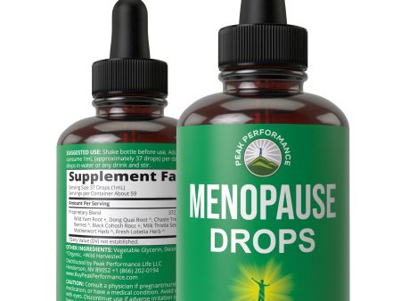 Liquid Menopause Support Drops on Sale