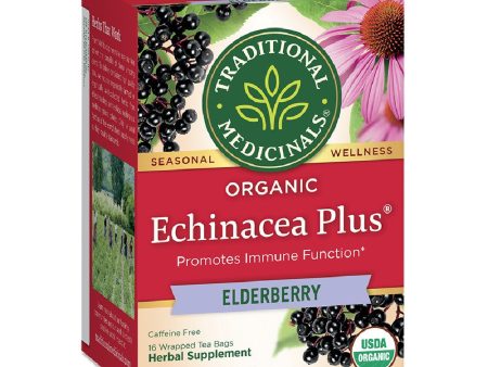 Organic Echinacea Plus Elderberry Tea Online