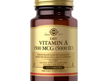 Dry Vitamin  A 1500 MCG (5000 IU) Discount