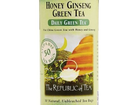 Honey Ginseng Green Tea For Discount