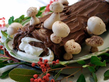 Yule Log or Buche de Noel For Cheap