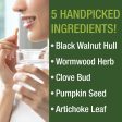 Wormwood, Black Walnut, Clove Detox & Cleanse Capsules For Cheap