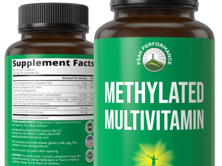 Methylated Multivitamin + Methylated B Complex Capsules Cheap