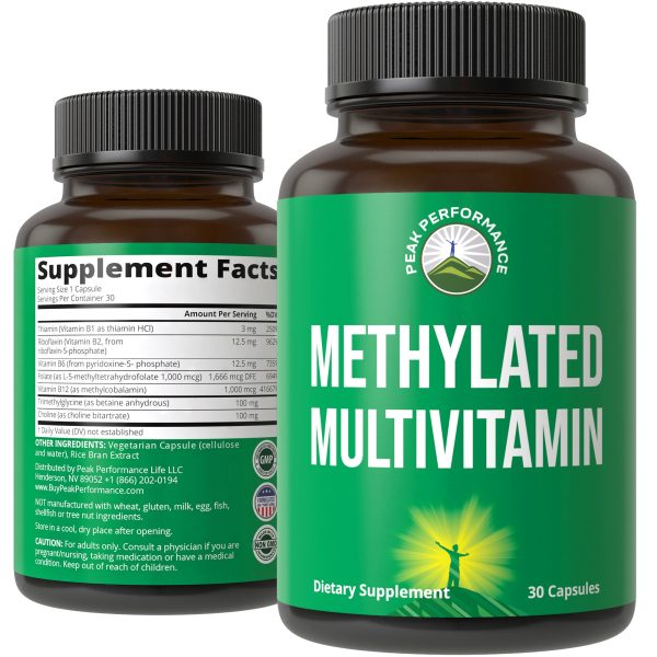 Methylated Multivitamin + Methylated B Complex Capsules Cheap