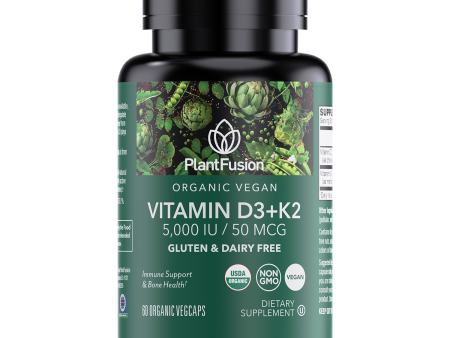 Organic Vegan Vitamin D3 + K2 on Sale