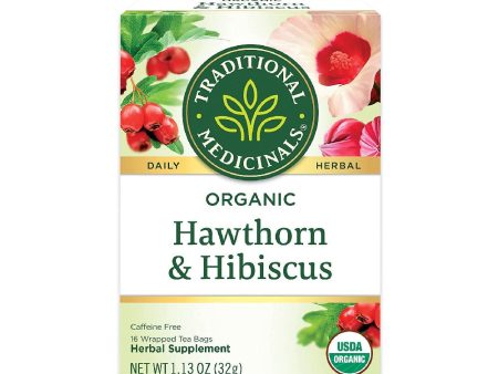 Organic Hawthorn & Hibiscus Herbal Tea Online Hot Sale