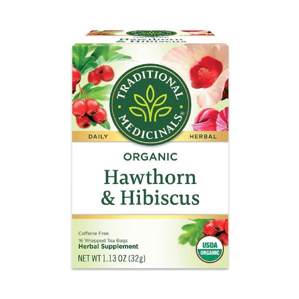 Organic Hawthorn & Hibiscus Herbal Tea Online Hot Sale