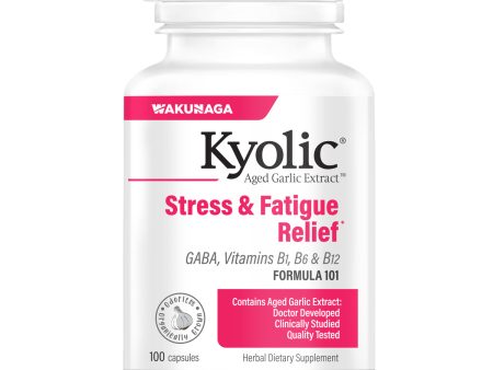 Aged Garlic Extract Formula 101 Stress & Fatigue Relief on Sale