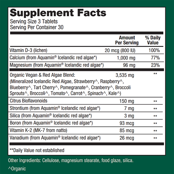 Vegan Plant-Based Calcium - with Magnesium, D3, & K2 Sale