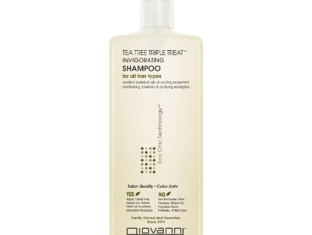 Tea Tree Triple Treat Invigorating Shampoo Fashion