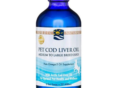 Pet Cod Liver Oil for Medium to Large Breed Dogs Supply