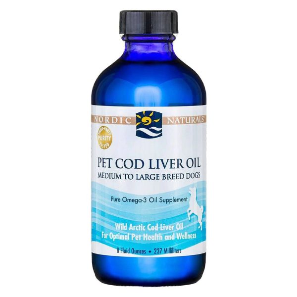 Pet Cod Liver Oil for Medium to Large Breed Dogs Supply