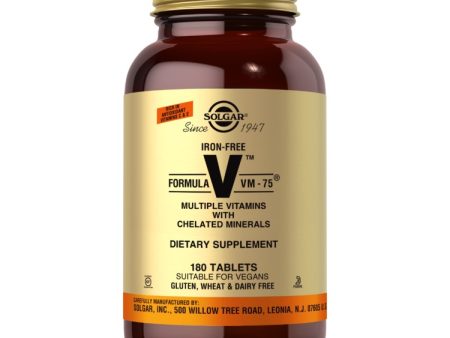 Iron-Free Formula Vm-75 Fashion