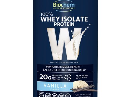 100% Whey Isolate Protein, Vanilla, Hot on Sale