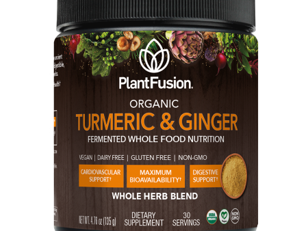 Turmeric & Ginger - Fermented Superfood Powder Blend Hot on Sale