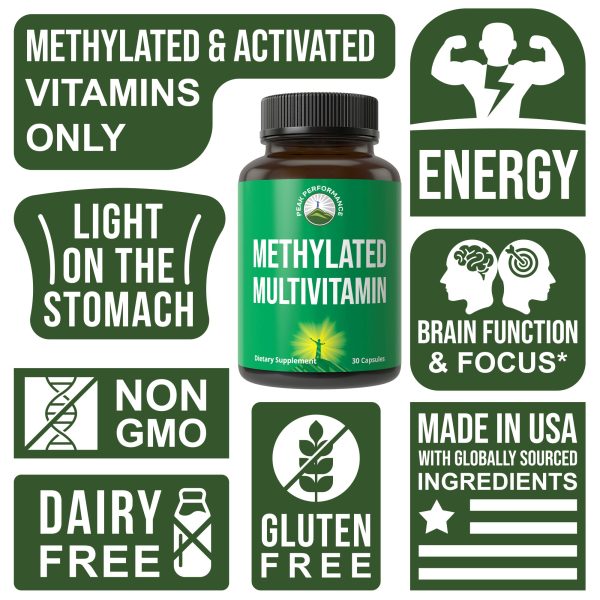 Methylated Multivitamin + Methylated B Complex Capsules Cheap